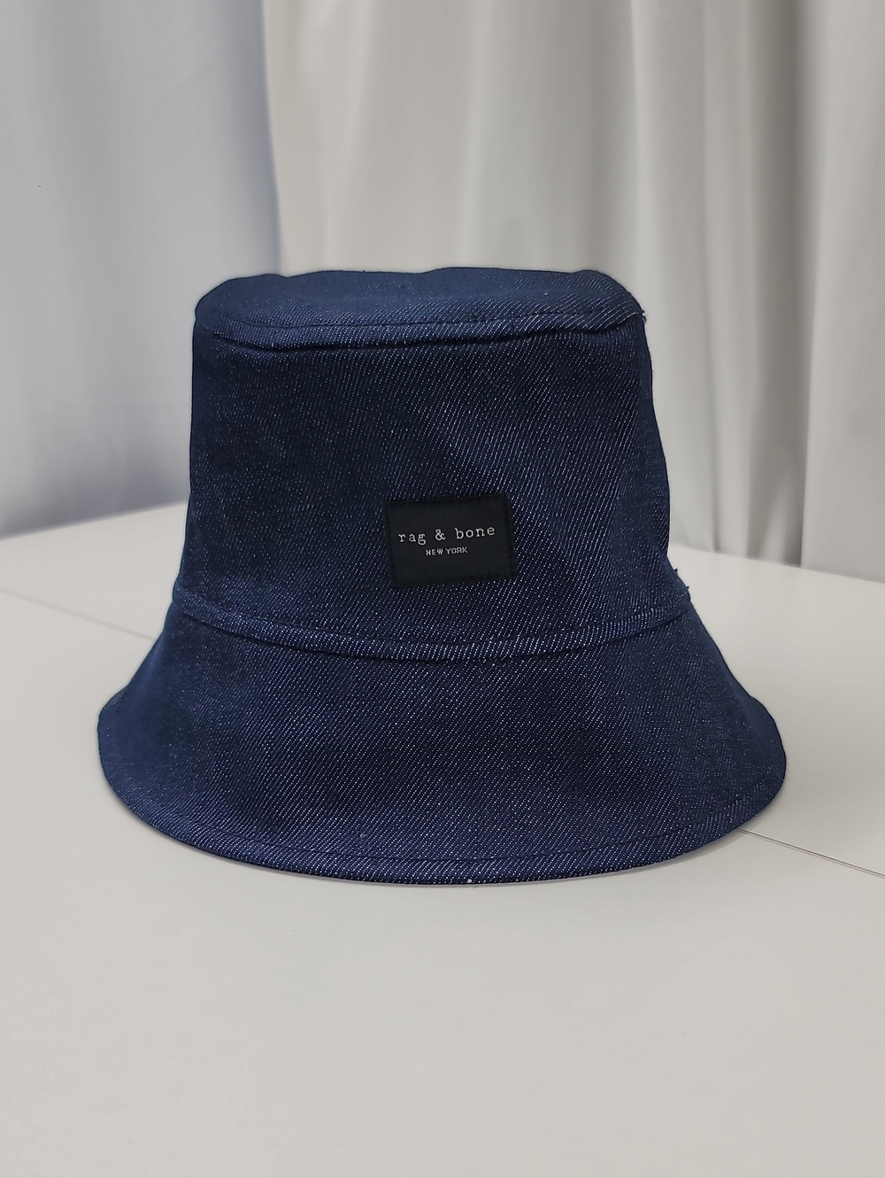 Rag & Bone Addison Denim Bucket Hat Size M/L